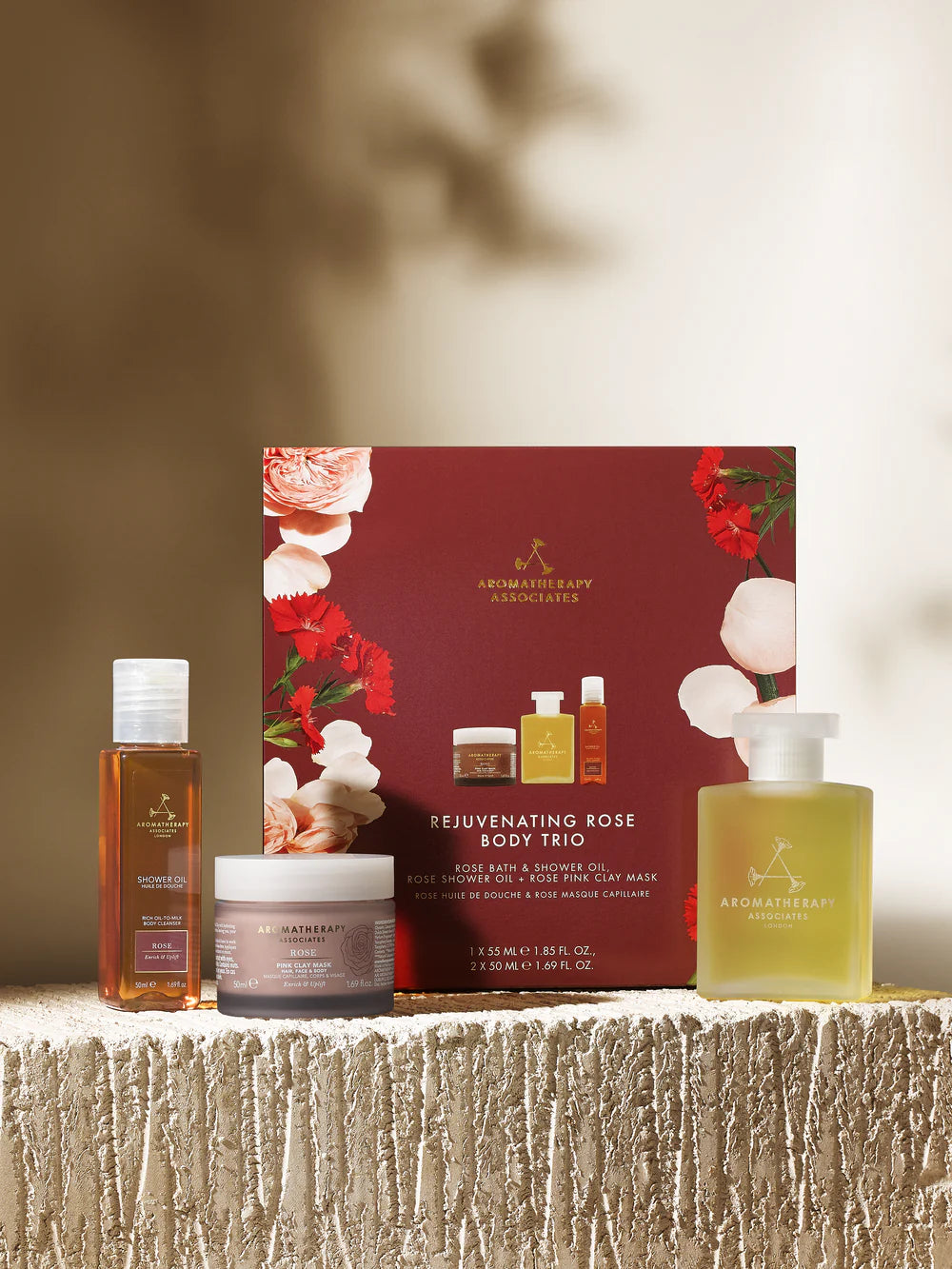 Rose Rejuvenating Body Trio