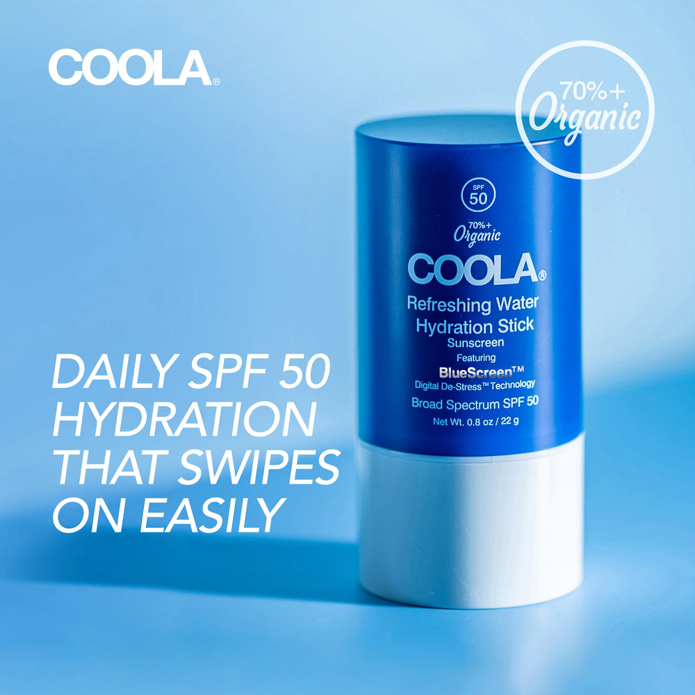 Refreshing Water Hydration Stick Organic Face Sunscreen SPF 50